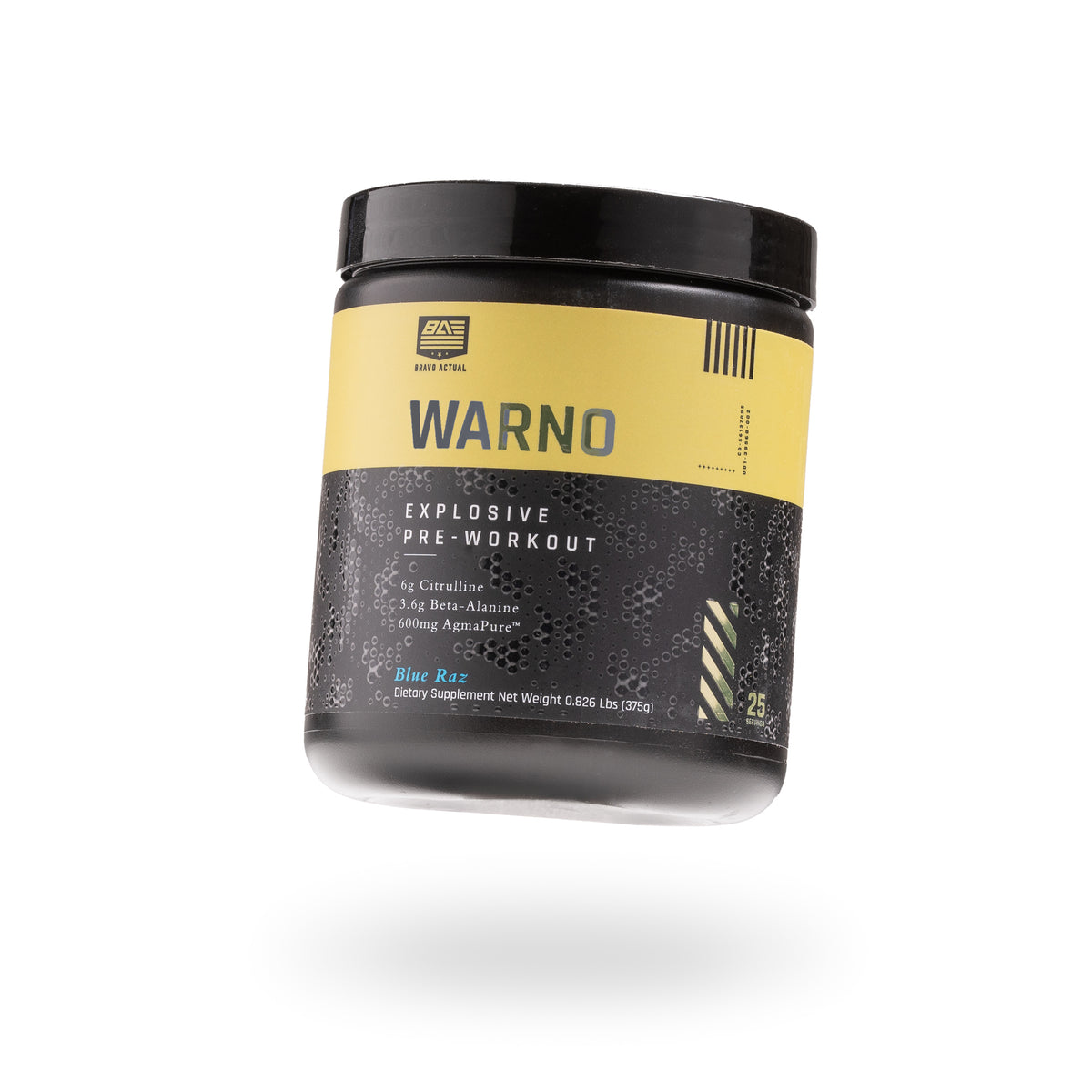 WARNO Pre-Workout - Clean Energy, No Crash | Bravo Actual