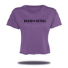 Women's Crop Top - Bravo Actual Supplements