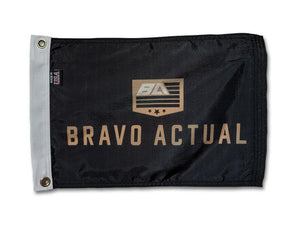 BA Gang Flag 12" X 18" - Bravo Actual Supplements